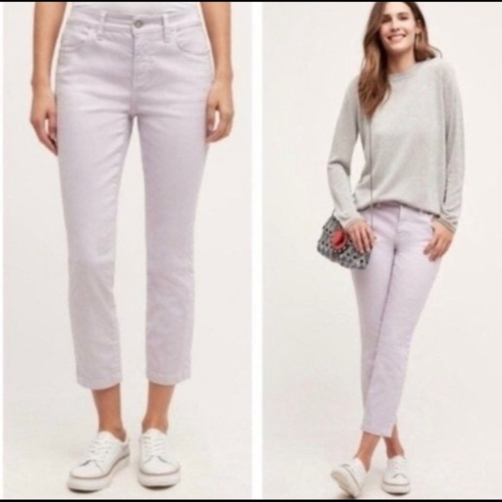 Pilcro and the Letterpress | Anthro Stet purple jeans